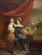 George Dawe Charlotte of Prussia with children France oil painting artist